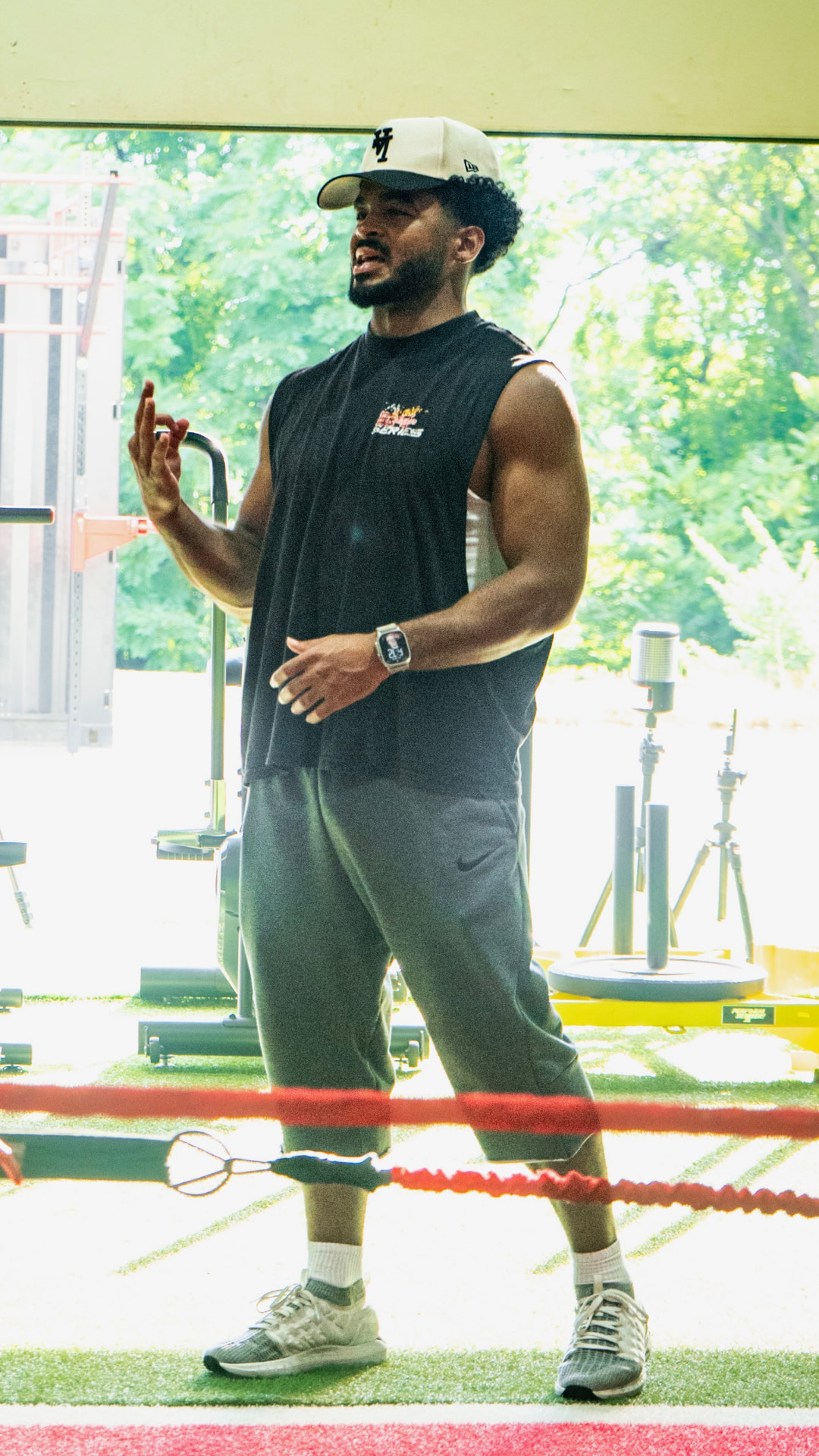 Portrait of Coach Xander McClure