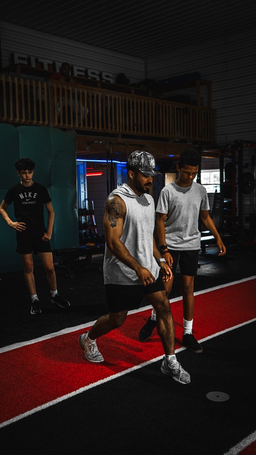 Footwork & movement drills on the CBP track